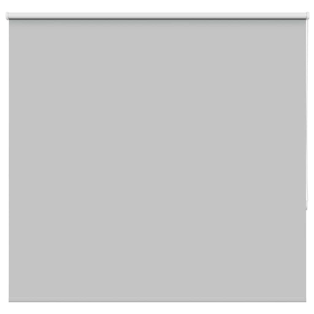 Roller Blind Blackout Light Grey 150x130 cm Fabric Width 146.6 cm Polyester - Charlotte Dunes