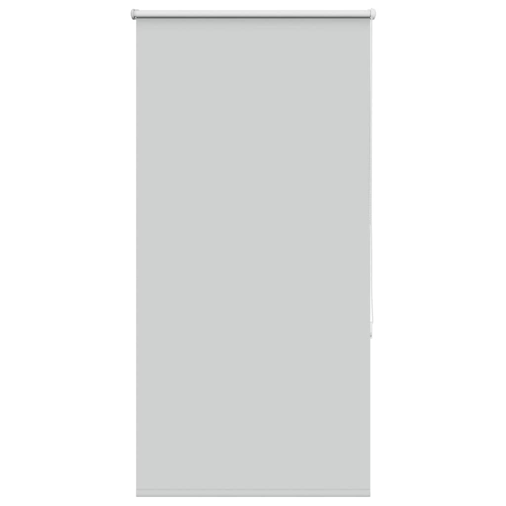 Roller Blind Blackout Light Grey 65x150 cm Fabric Width 60.7 cm Polyester - Merlin Deals