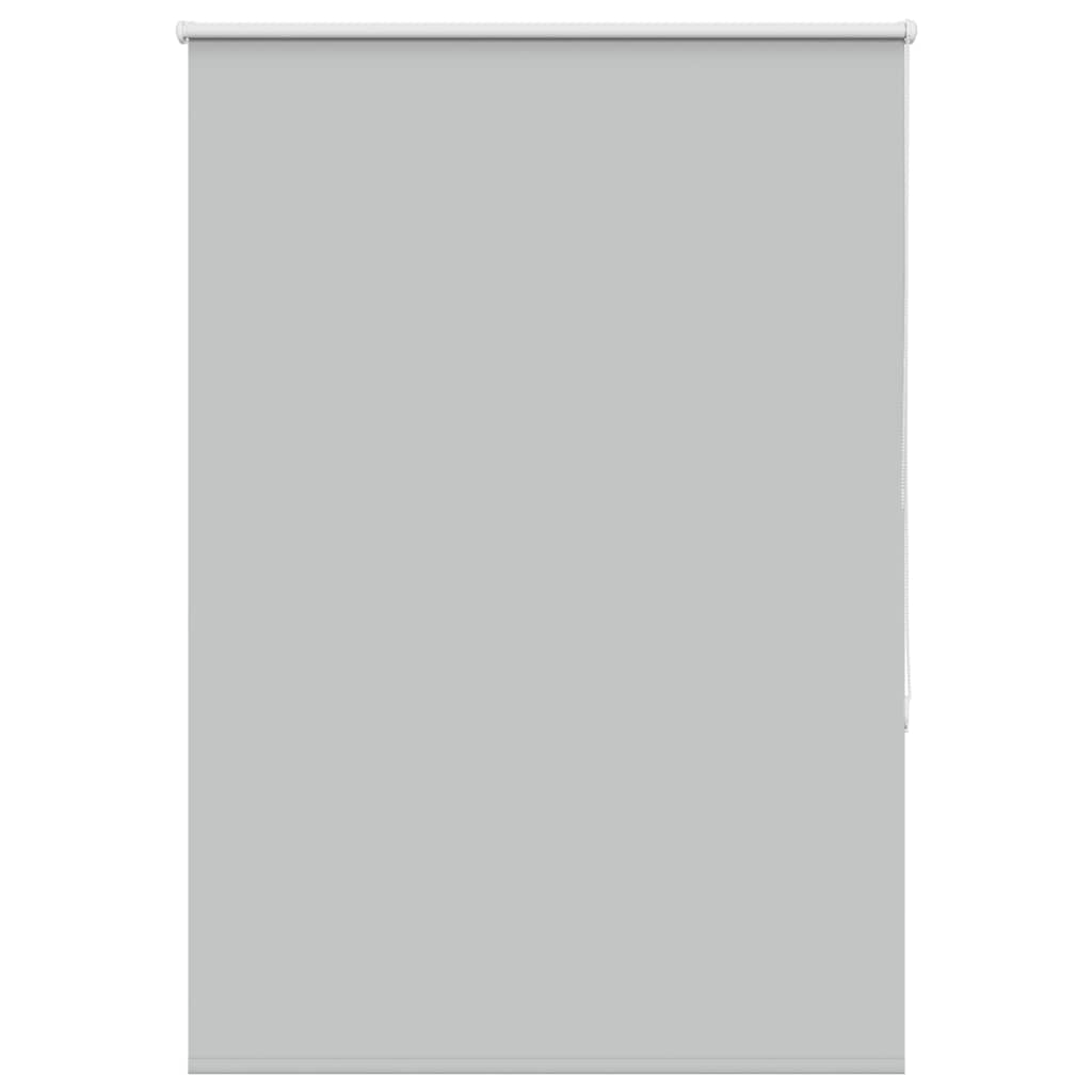 Roller Blind Blackout Light Grey 105x150 cm Fabric Width 100.7 cm Polyester - Charlotte Dunes