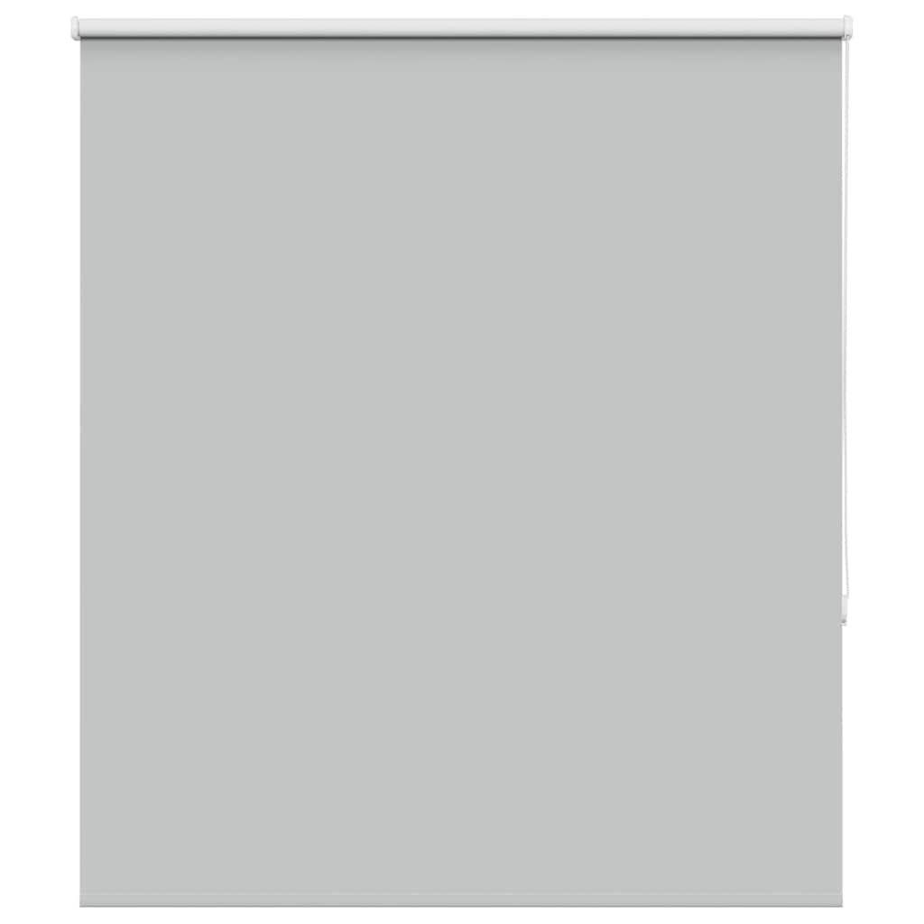 Roller Blind Blackout Light Grey 130x150 cm Fabric Width 126.6 cm Polyester - Direct Imports