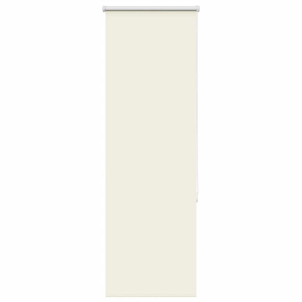 Roller Blind Blackout Off White 60x150 cm Fabric Width 55.7 cm Polyester - Charlotte Dunes