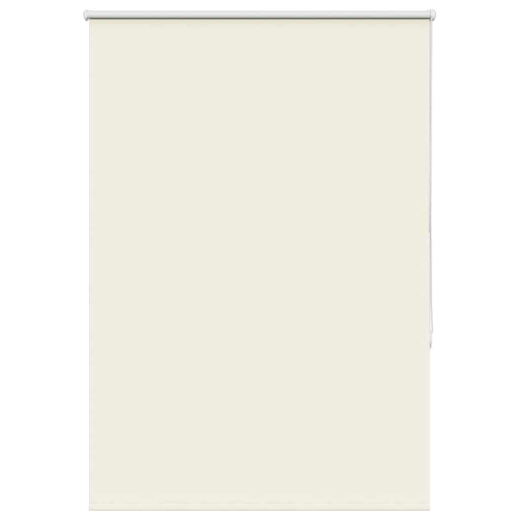Roller Blind Blackout Off White 115x150 cm Fabric Width 110.7 cm Polyester - Direct Imports