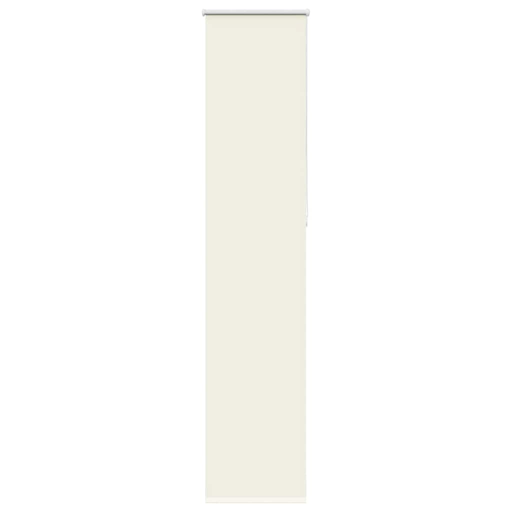Roller Blind Blackout Off White 45x230 cm Fabric Width 40.7 cm Polyester - All Things Good