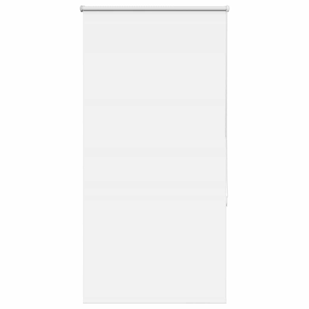 Roller Blind Blackout White 75x175 cm Fabric Width 70.7 cm Polyester - All Things Good