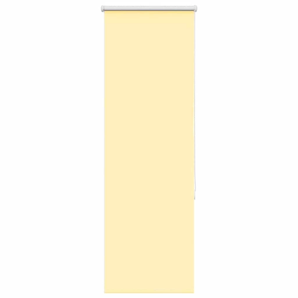 Roller Blind Blackout Yellow 50x130 cm Fabric Width 45.7 cm Polyester - Sid & Sam