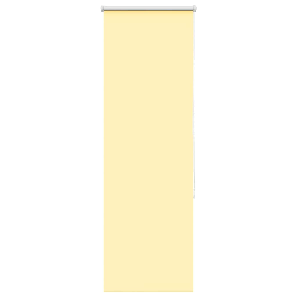 Roller Blind Blackout Yellow 40x150 cm Fabric Width 35.7 cm Polyester - Sid & Sam