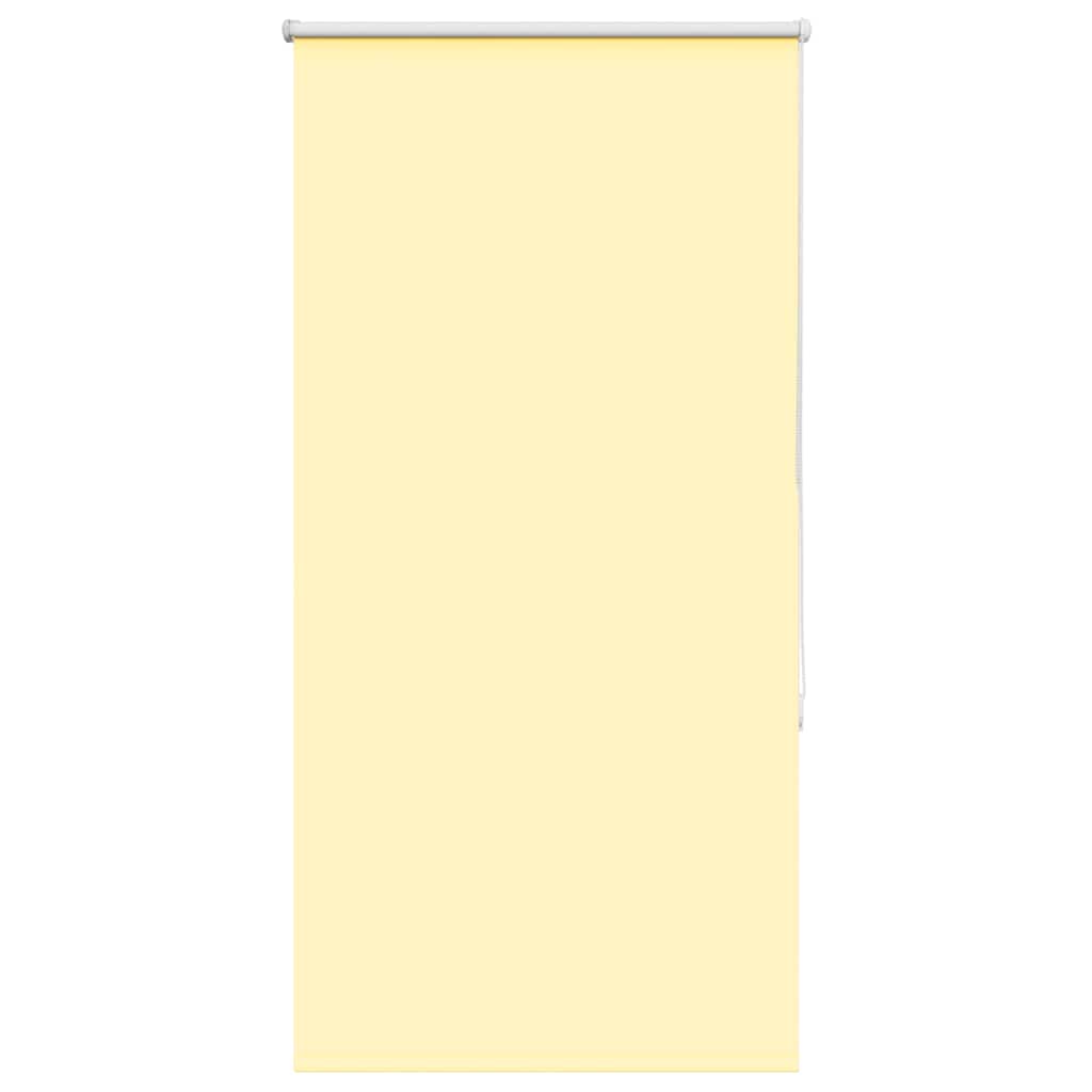 Roller Blind Blackout Yellow 70x150 cm Fabric Width 65.7 cm Polyester - Design Hut