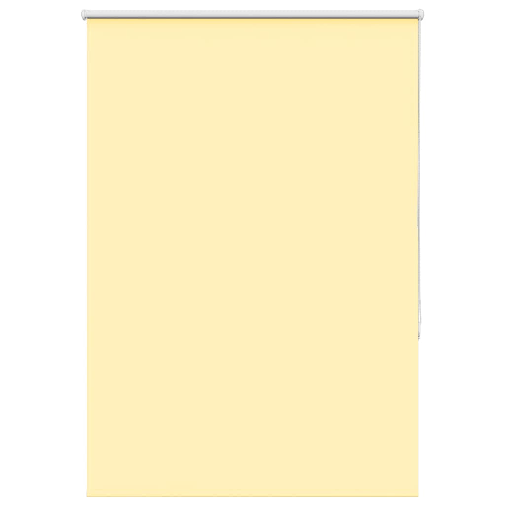 Roller Blind Blackout Yellow 95x150 cm Fabric Width 90.7 cm Polyester - Sid & Sam