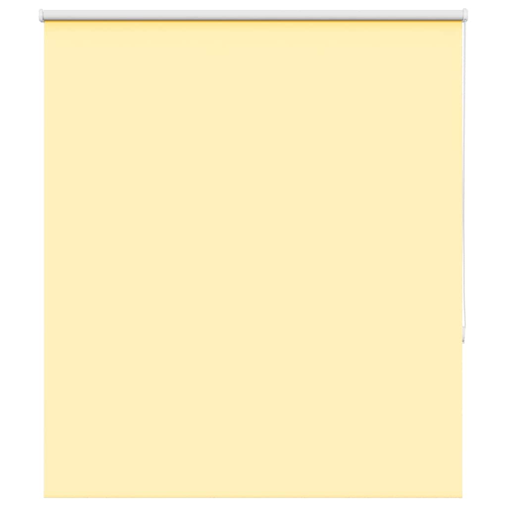 Roller Blind Blackout Yellow 135x150 cm Fabric Width 131.6 cm Polyester - Design Hut