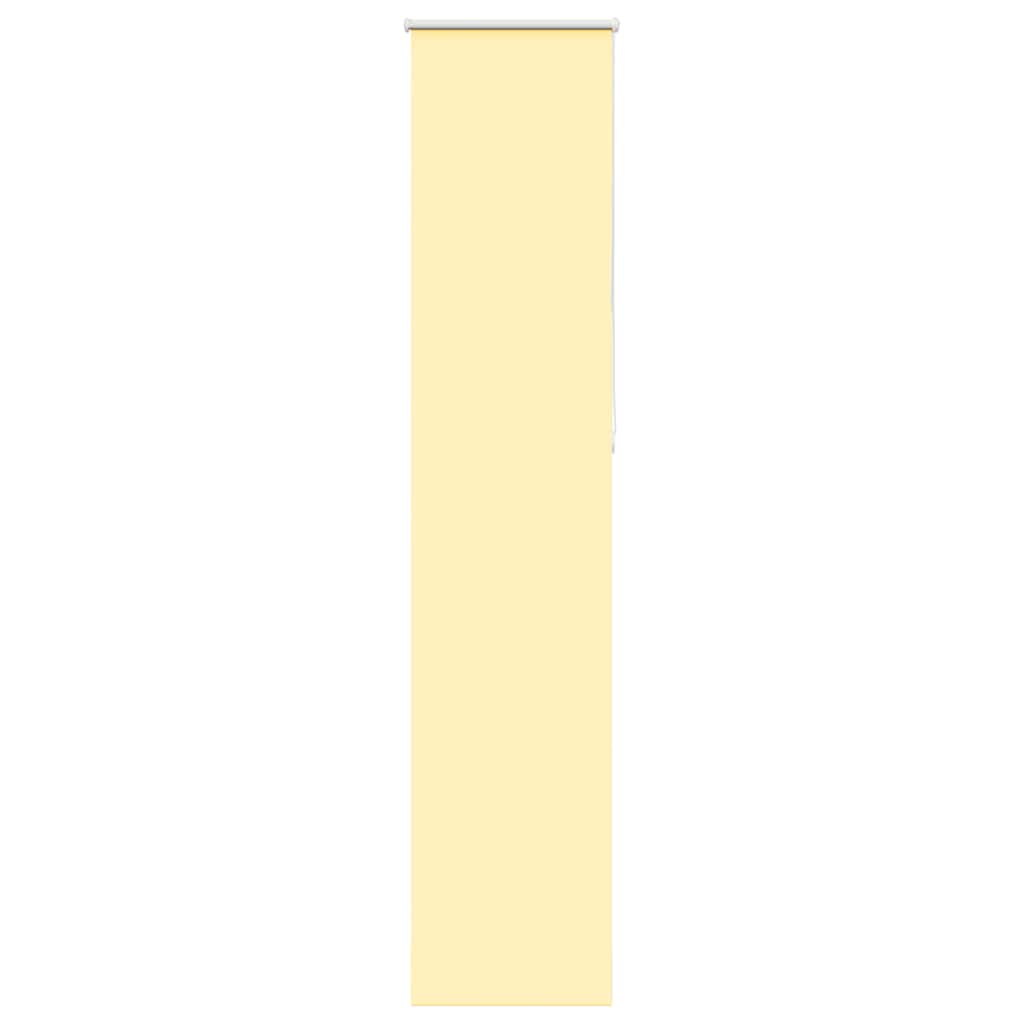 Roller Blind Blackout Yellow 50x230 cm Fabric Width 45.7 cm Polyester - Charlotte Dunes