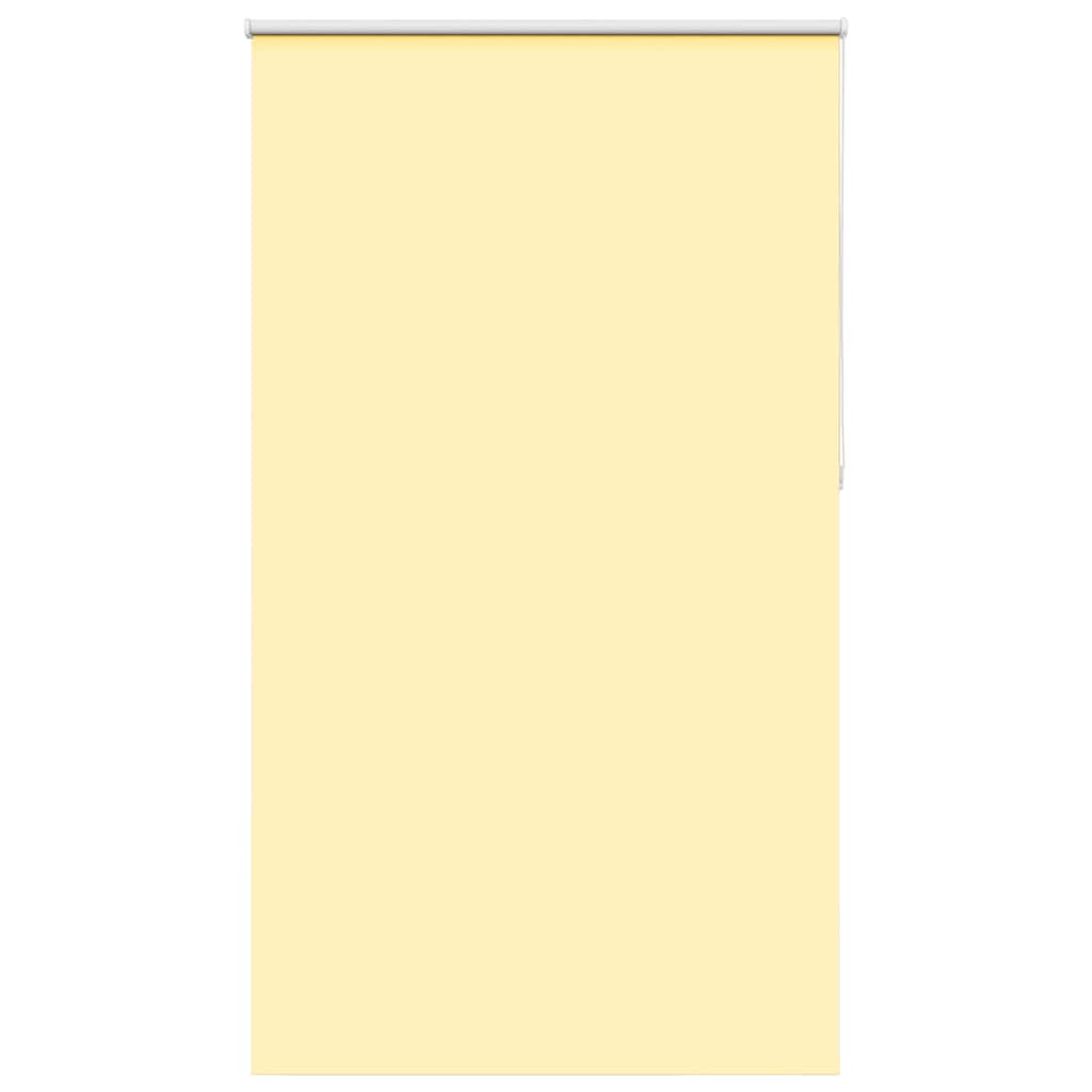 Roller Blind Blackout Yellow 135x230 cm Fabric Width 131.6 cm Polyester - Charlotte Dunes