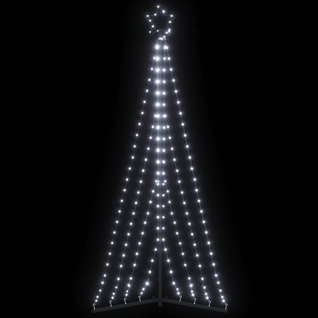 SNORA LED Christmas Tree 339 LEDs Cold White 182 cm - Casper Homes