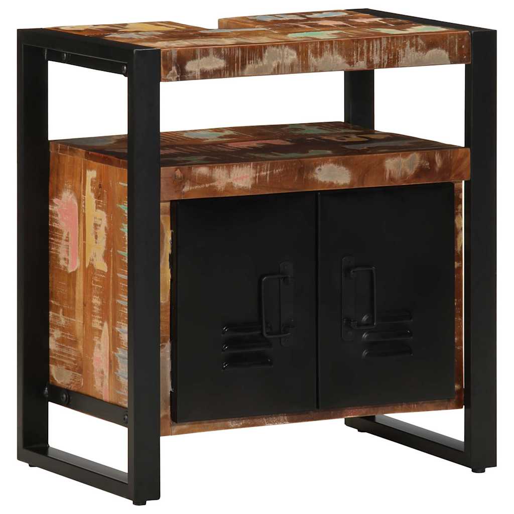 Bathroom Sink Cabinet 55x35x60 cm Solid Wood Reclaimed - Tyrell & Tyrell