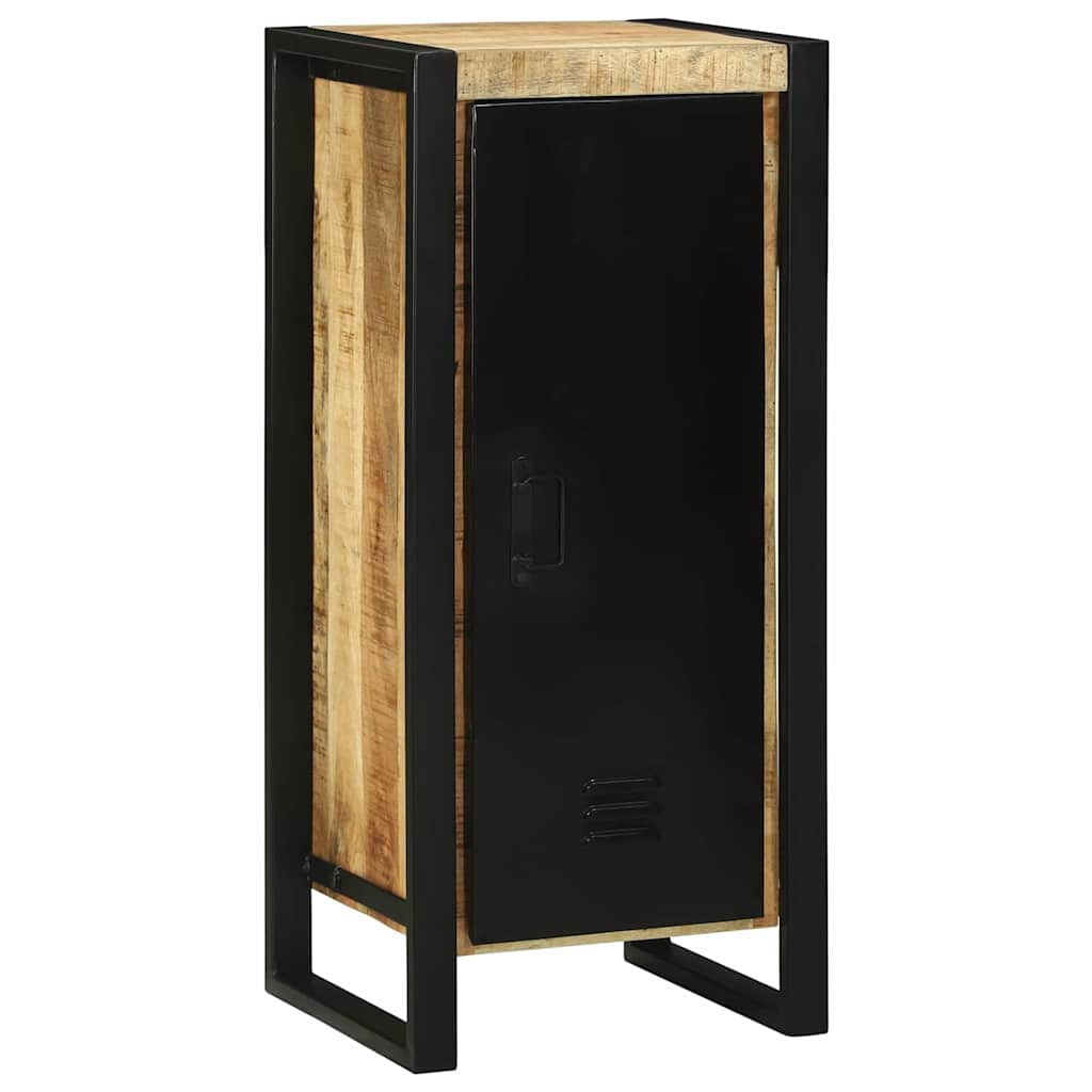 Bathroom Wall Cabinet 40x35x90 cm Solid Rough Wood Mango - Direct Imports