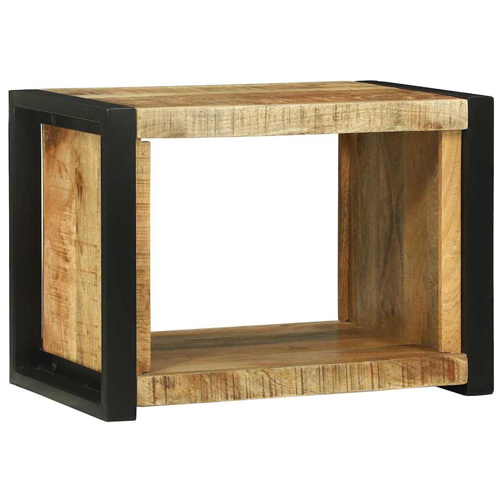 Wall Cube 55x35x40 cm Solid Wood Mango - Brittle & Co