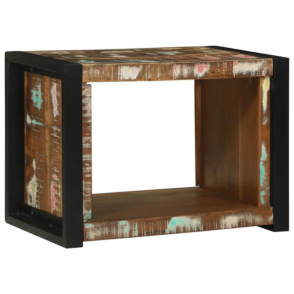 Wall Cube 55x35x40 cm Solid Wood Reclaimed - Sid & Sam