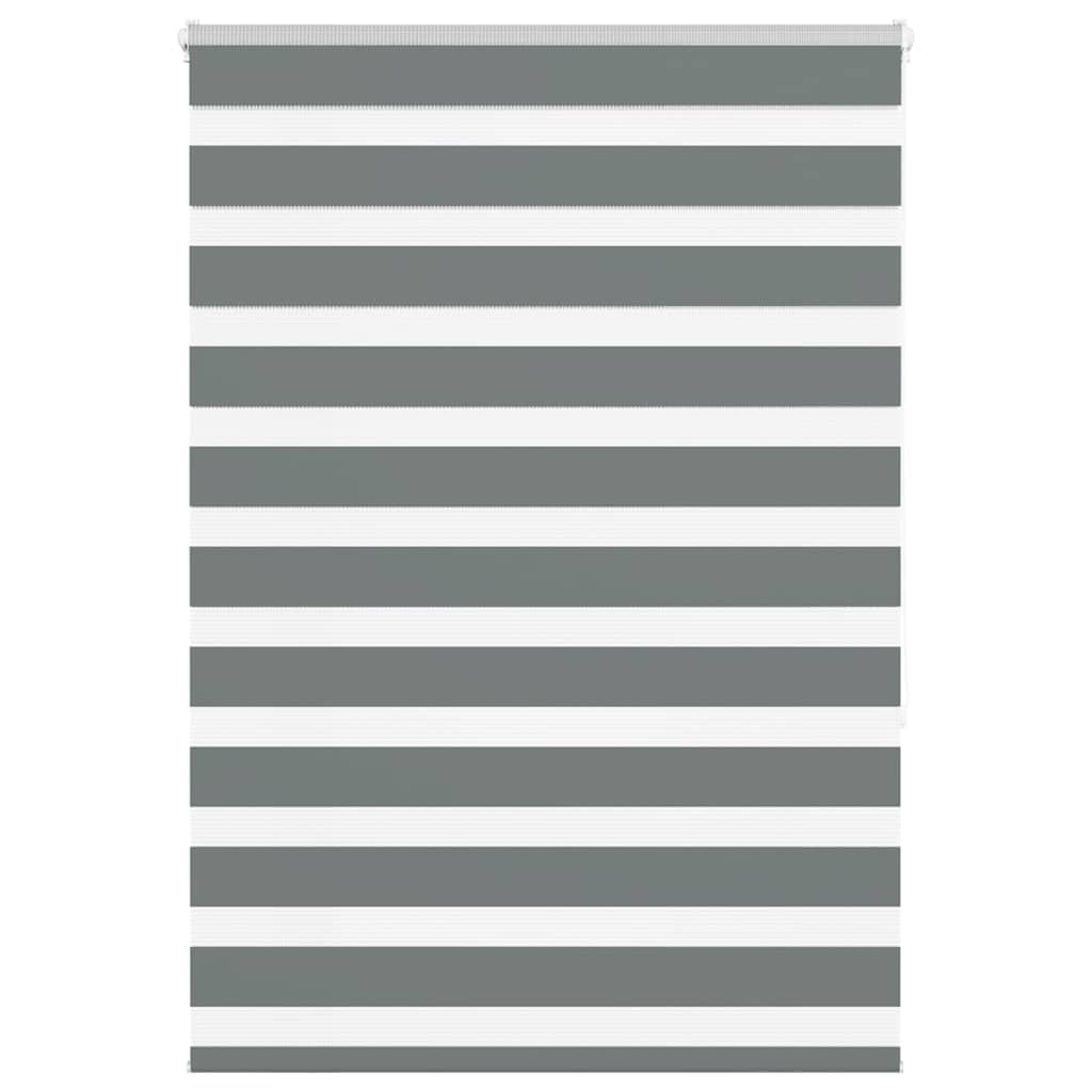 Zebra Blind Dark Grey 110x150 cm Fabric Width 105.9 cm Polyester - Charlotte Dunes