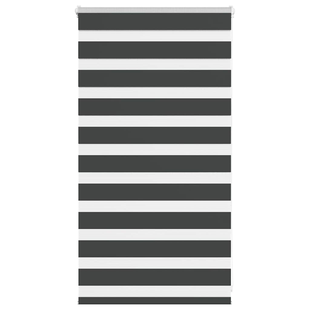 Zebra Blind Black 70x100 cm Fabric Width 65.9 cm Polyester - Charlotte Dunes