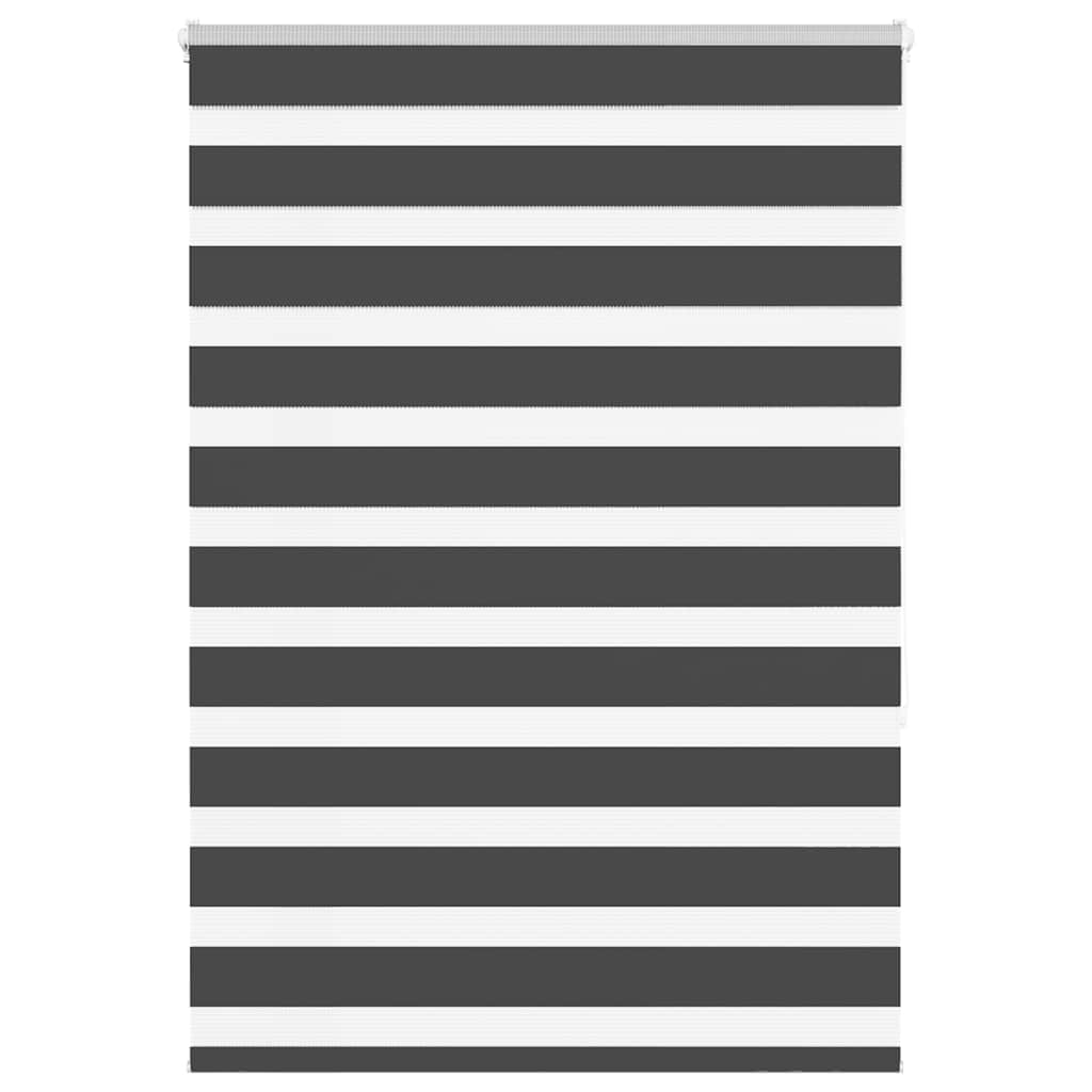 Zebra Blind Black 105x150 cm Fabric Width 100.9 cm Polyester - Charlotte Dunes