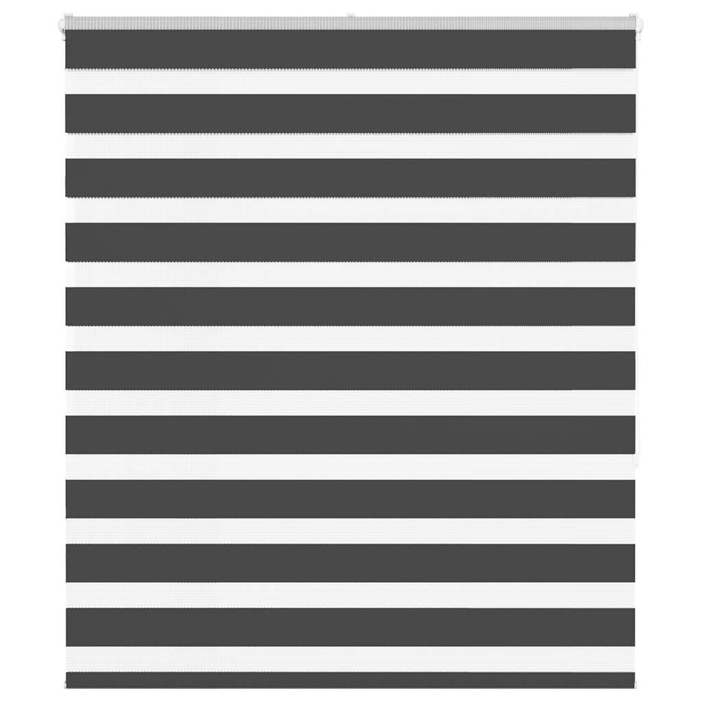 Zebra Blind Black 135x150 cm Fabric Width 130.9 cm Polyester - Charlotte Dunes