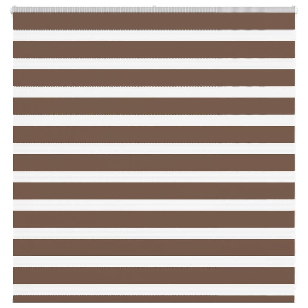 Zebra Blind Brown 145x100 cm Fabric Width 140.9 cm Polyester - Millennium Furniture