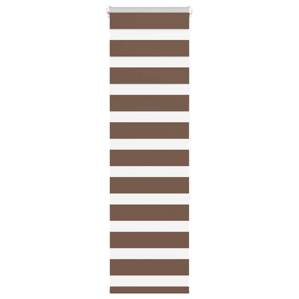 Zebra Blind Brown 50x150 cm Fabric Width 45.9 cm Polyester - Charlotte Dunes
