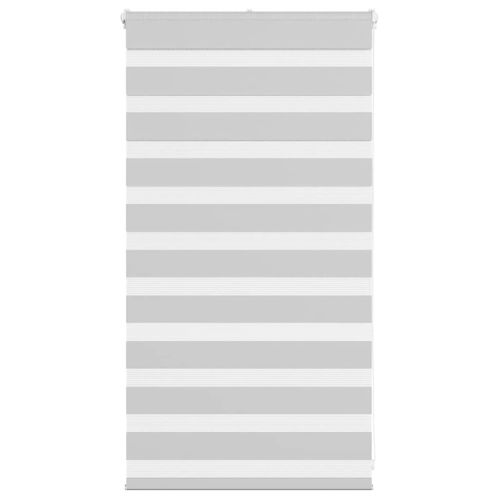 Zebra Blind Light Grey 85x100 cm Fabric Width 80.9 cm Polyester - Merkel Designers