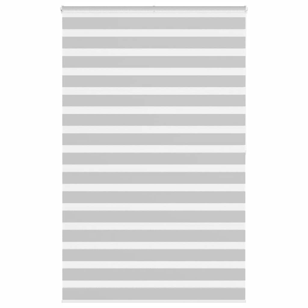 Zebra Blind Light Grey 145x200 cm Fabric Width 140.9 cm Polyester - Merkel Designers