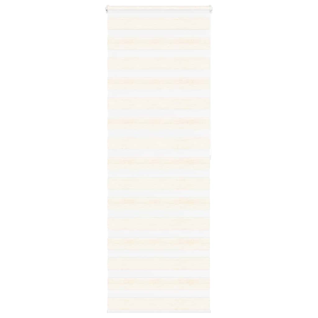 Zebra Blind Marble Beige 80x200 cm Fabric Width 75.9 cm Polyester - Charlotte Dunes
