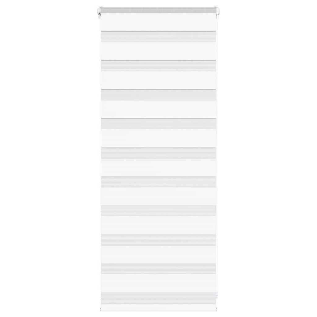 Zebra Blind White 60x100 cm Fabric Width 55.9 cm Polyester - Casper Homes