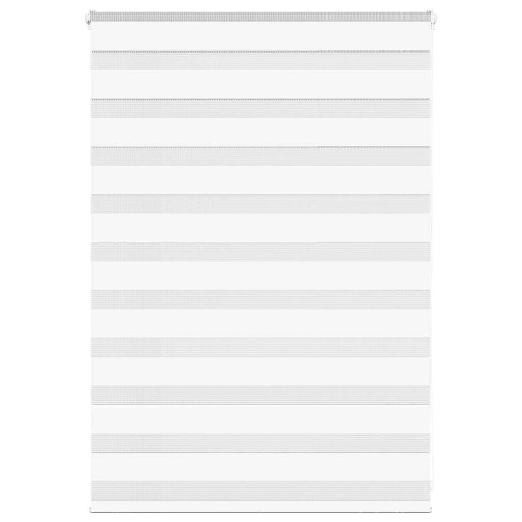 Zebra Blind White 115x100 cm Fabric Width 110.9 cm Polyester - Charlotte Dunes