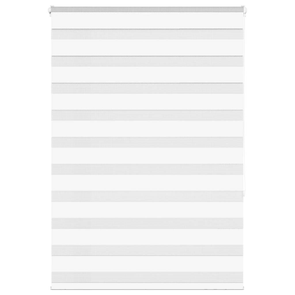 Zebra Blind White 110x150 cm Fabric Width 105.9 cm Polyester - Merkel Designers