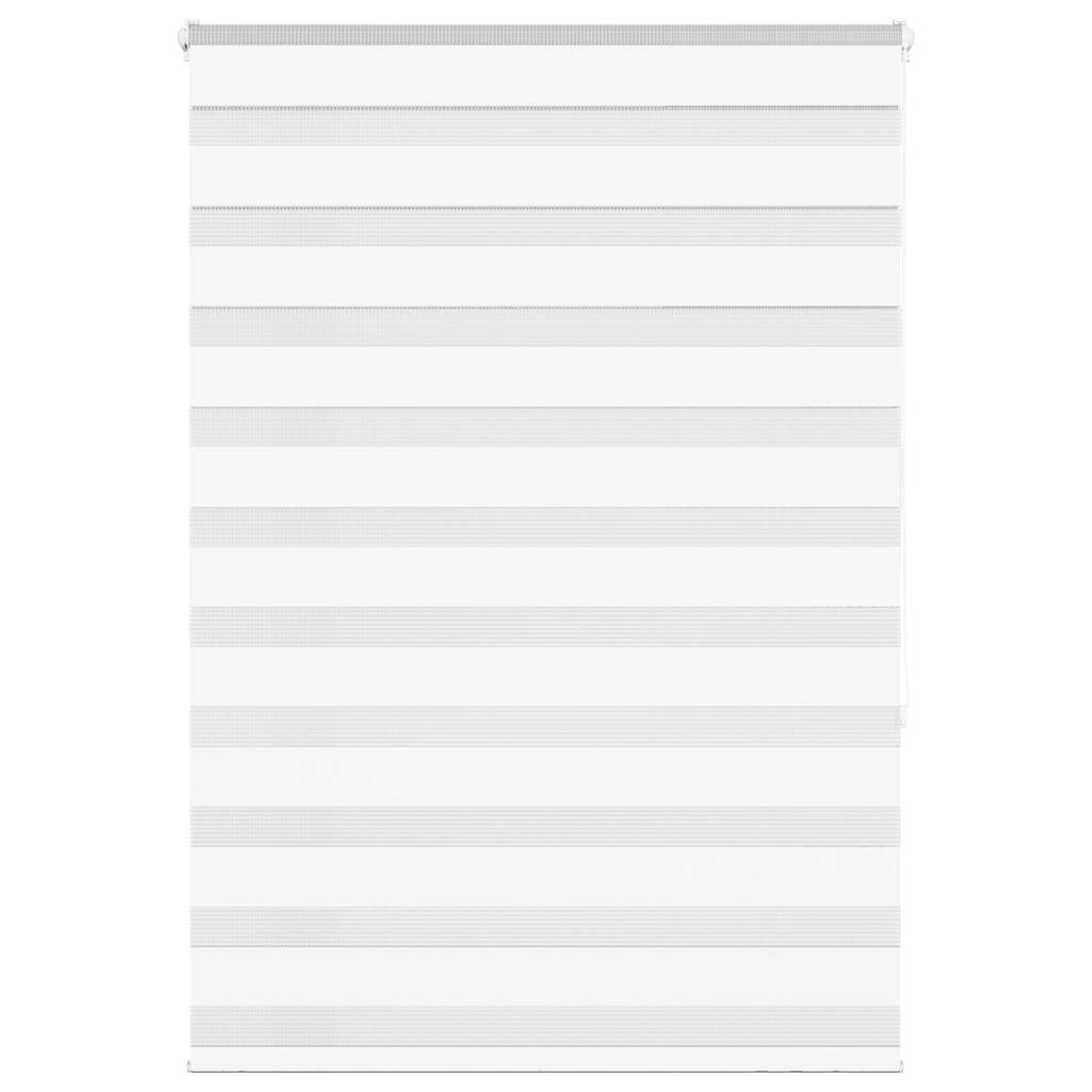 Zebra Blind White 115x150 cm Fabric Width 110.9 cm Polyester - Tyrell & Tyrell
