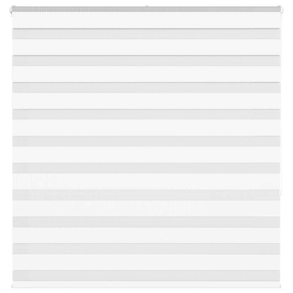 Zebra Blind White 140x150 cm Fabric Width 135.9 cm Polyester - Charlotte Dunes