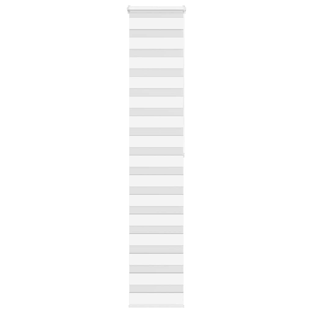 Zebra Blind White 40x200 cm Fabric Width 35.9 cm Polyester - Merkel Designers