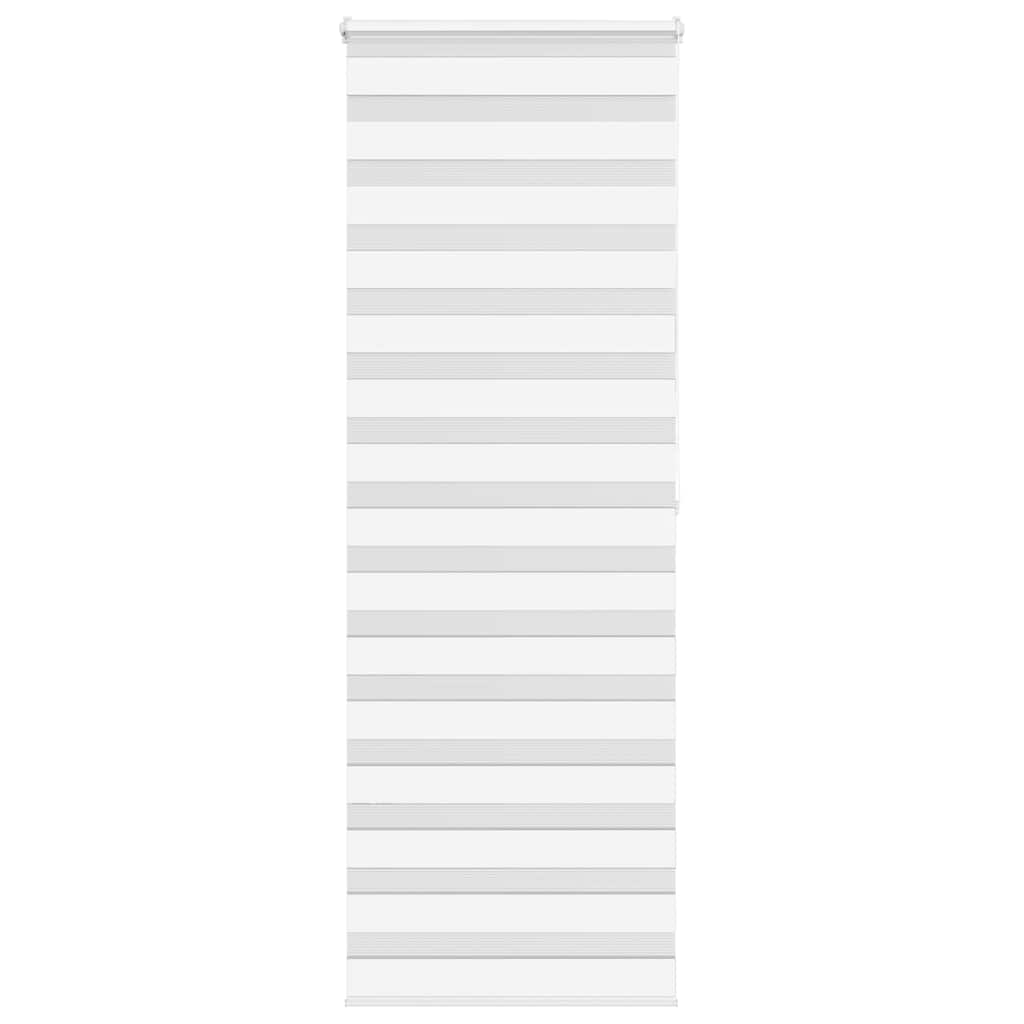 Zebra Blind White 70x200 cm Fabric Width 65.9 cm Polyester - Discount Dealers