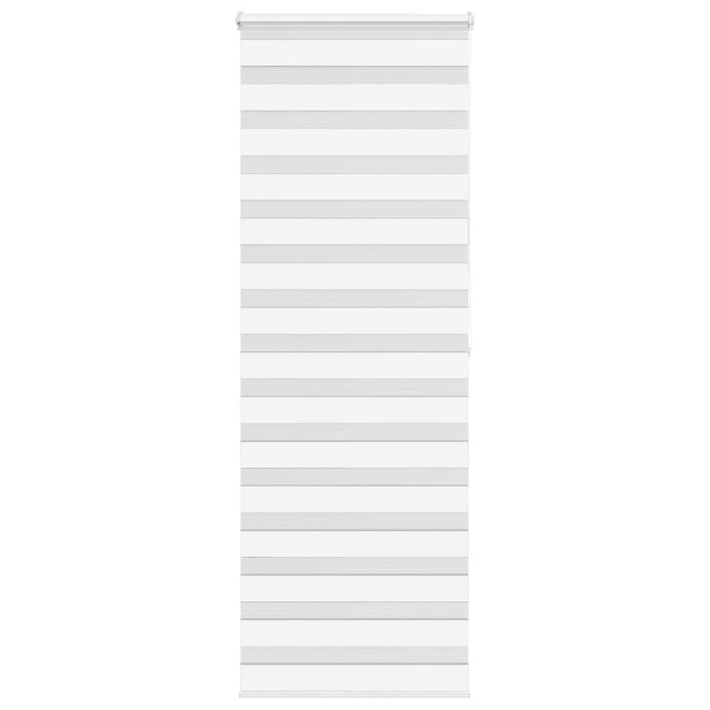 Zebra Blind White 75x200 cm Fabric Width 70.9 cm Polyester - All Things Good