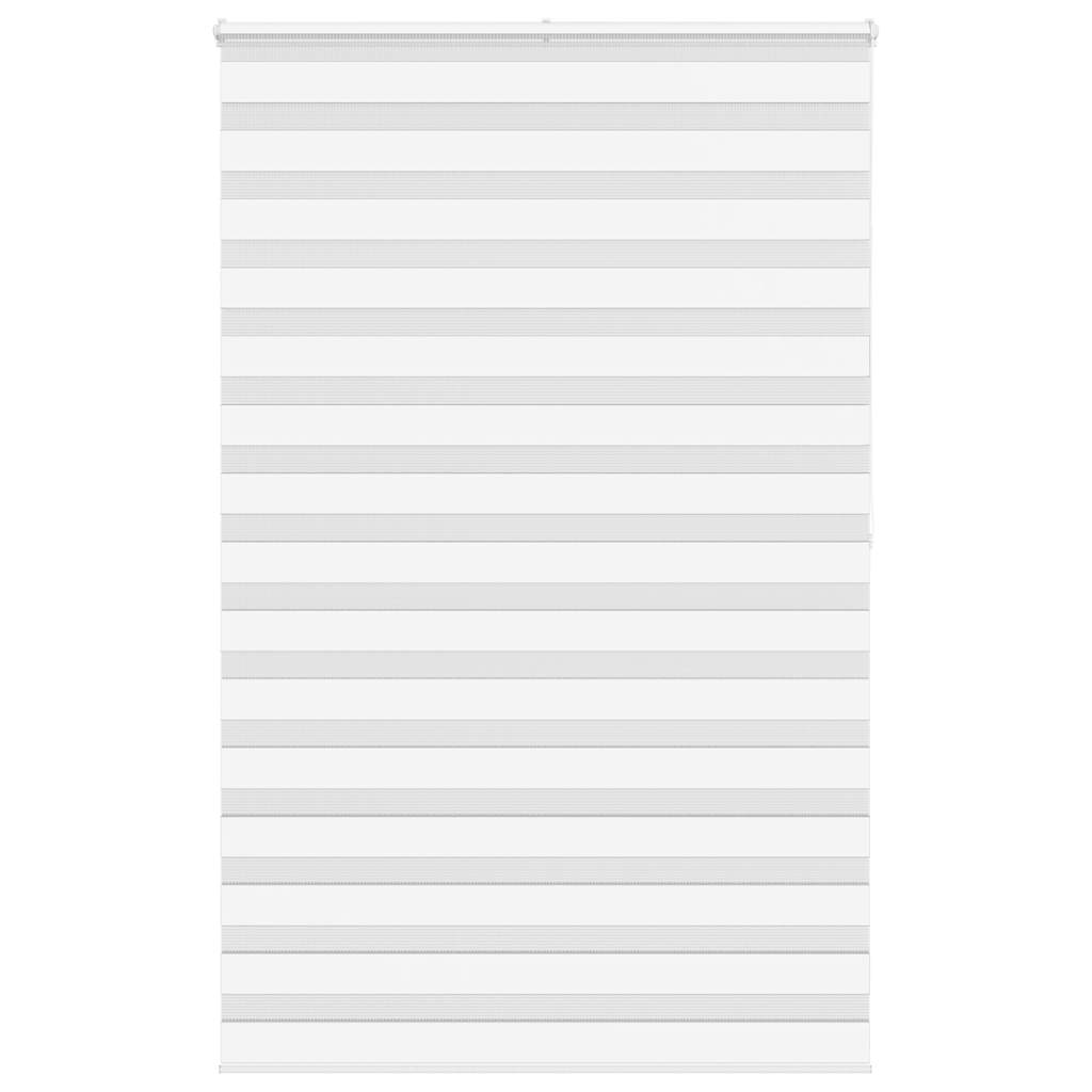 Zebra Blind White 140x200 cm Fabric Width 135.9 cm Polyester - Discount Dealers