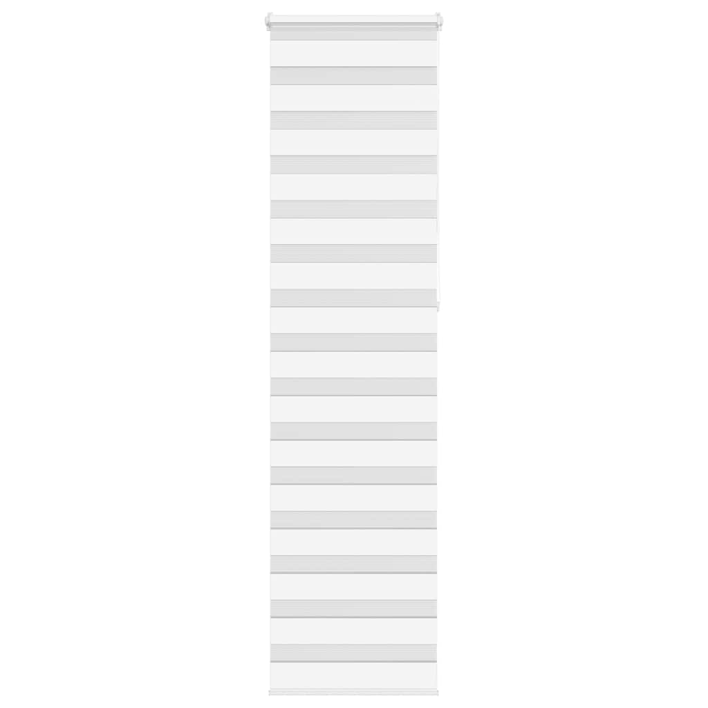 Zebra Blind White 60x230 cm Fabric Width 55.9 cm Polyester - Charlotte Dunes