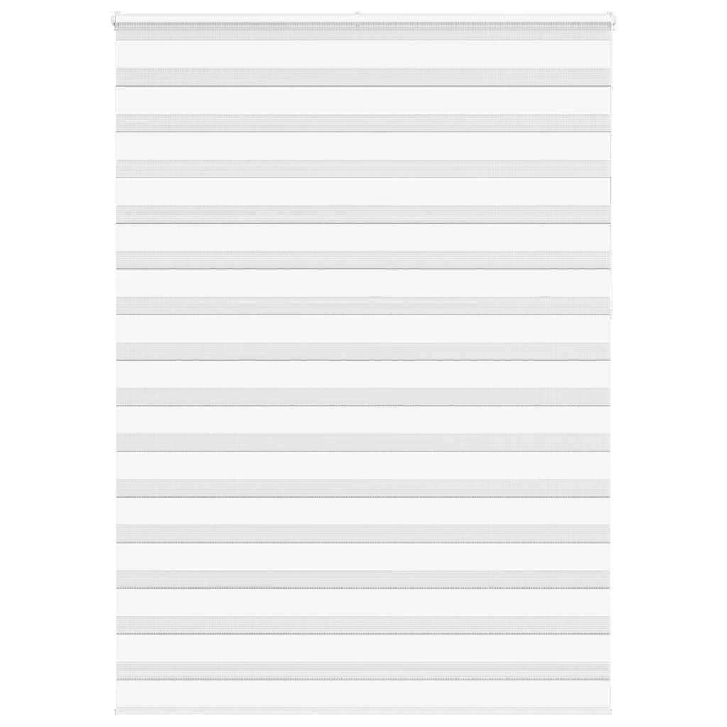 Zebra Blind White 160x230 cm Fabric Width 155.9 cm Polyester - Sid & Sam