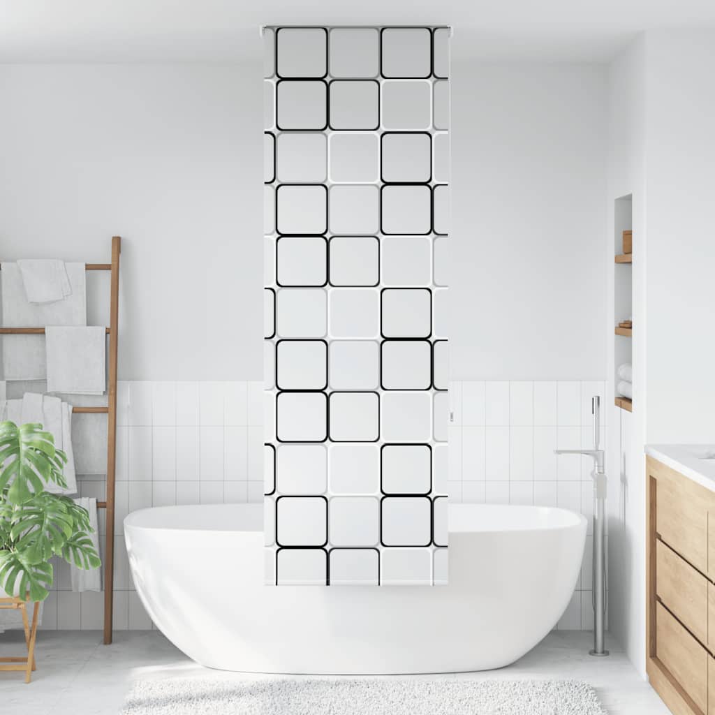 Shower Roller Blind 60x240 cm Fabric Width 56 cm - All Things Good