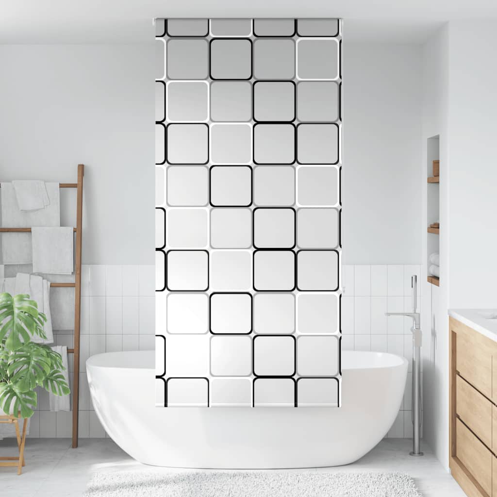 Shower Roller Blind 90x240 cm Fabric Width 86 cm - Sid & Sam
