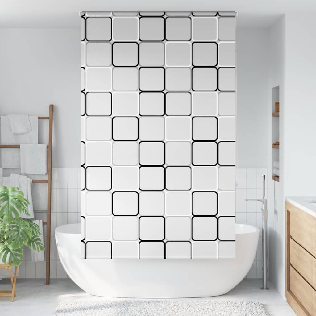 Shower Roller Blind 130x240 cm Fabric Width 126 cm - All Things Good