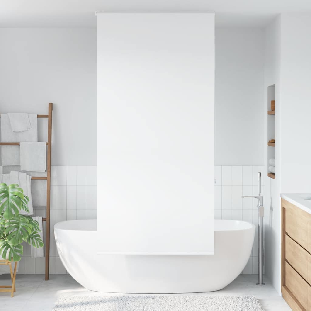 Shower Roller Blind 90x240 cm Fabric Width 86 cm - Direct Imports