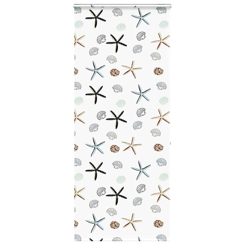 Shower Roller Blind with Cassette 90x240 cm Fabric Width 86 cm - Charlotte Dunes