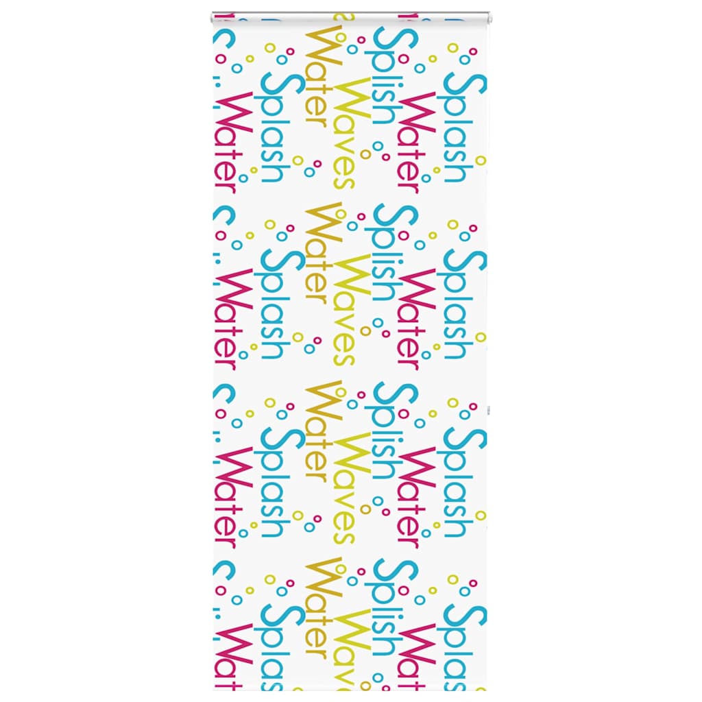 Shower Roller Blind with Cassette 110x240 cm Fabric Width 106 cm - Design Hut