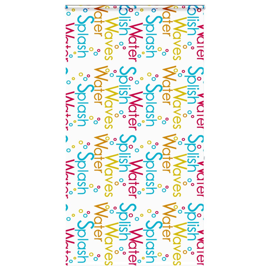 Shower Roller Blind with Cassette 130x240 cm Fabric Width 126 cm - Design Hut