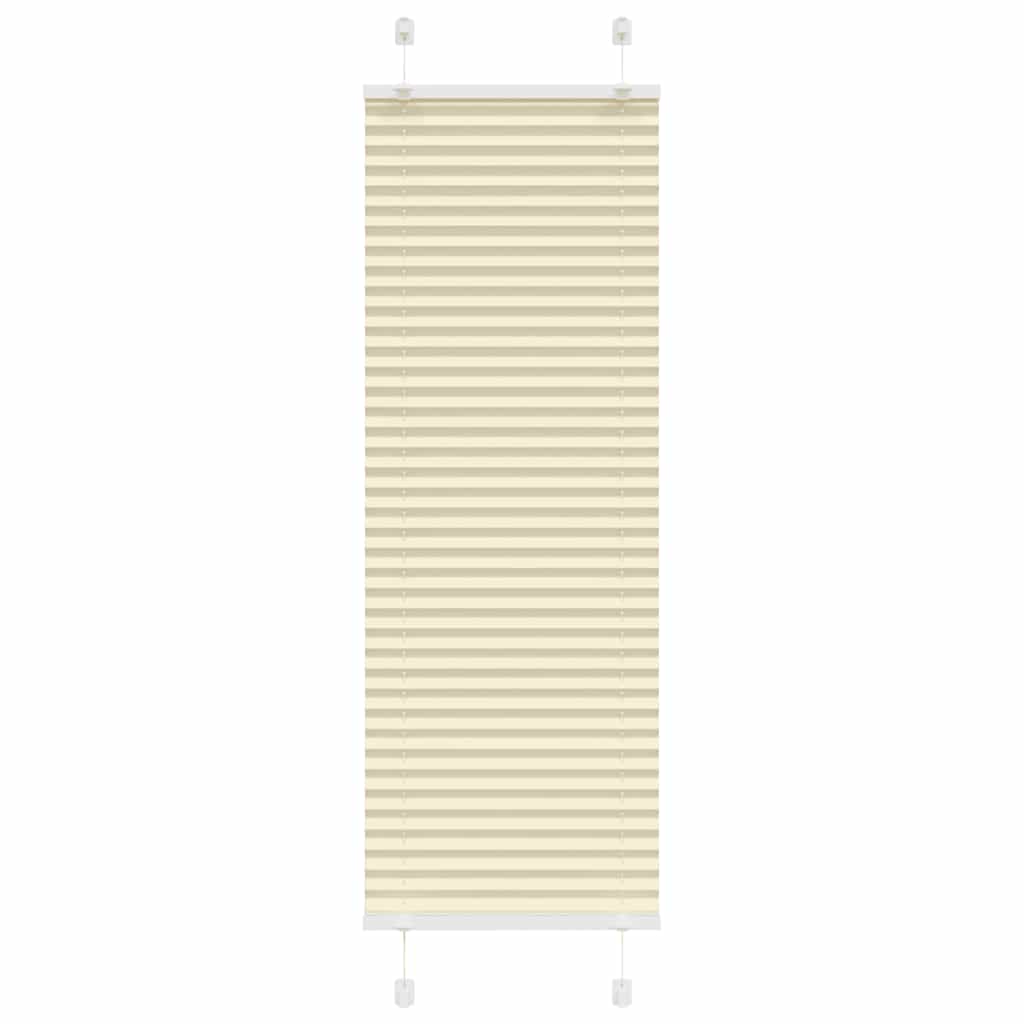 Pleated Blind Cream 45x150 cm Fabric Width 44.4 cm Polyester - Merkel Designers
