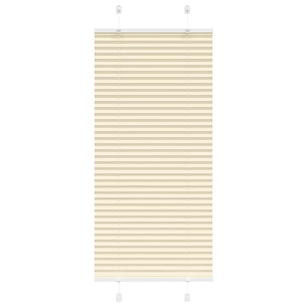Pleated Blind Cream 65x150 cm Fabric Width 64.4 cm Polyester - Charlotte Dunes