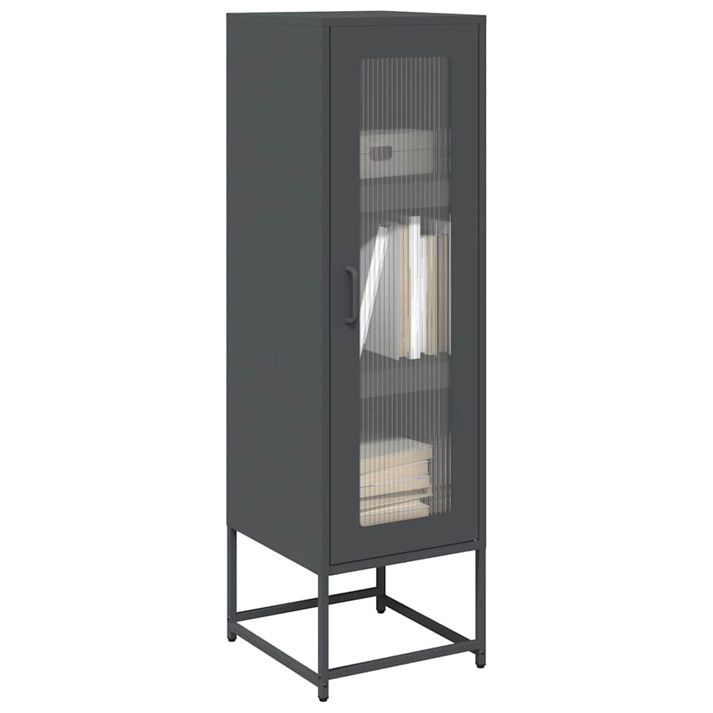 Highboard Anthracite 36x39x123 cm Cold-rolled Steel - Merkel Designers